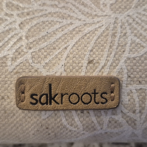 Sakroots Cream Floral Women's Bag - Picture 4 of 4